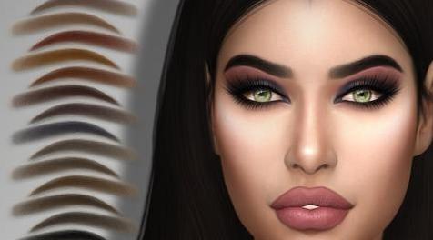 模拟人生4MOD FRS Regina Eyebrows 眉毛