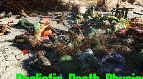 辐射4MOD 真实的尸体重力 Realistic Death Physics