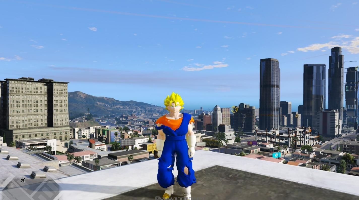 侠盗猎车手5「GTA5」Mod: Vegito / Vegetto  - 所有变形包！