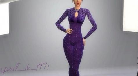 模拟人生4MOD Selena Quintanilla 1995 TMA Outfit! 旧时代连衣裙