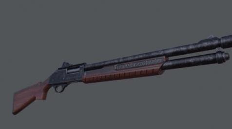辐射4MOD 【枪械武器】 狩猎泵式霰弹枪 v1.2.1 汉化版