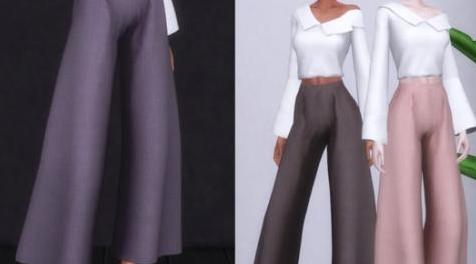 模拟人生4MOD ChloeM-Loose Pants 宽松裤