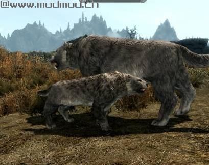 上古卷轴5：重置版MOD 真实的动物与捕食者MOD