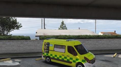 侠盗猎车手5「GTA5」Mod: A Very Different UK Ambulance for you all