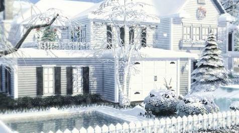 模拟人生4MOD Xmas Time 别墅