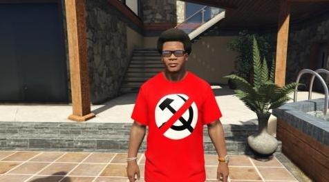 侠盗猎车手5「GTA5」Mod: Polskie Koszulki Patriotyczne Dla Franklina波兰Polska波兰语