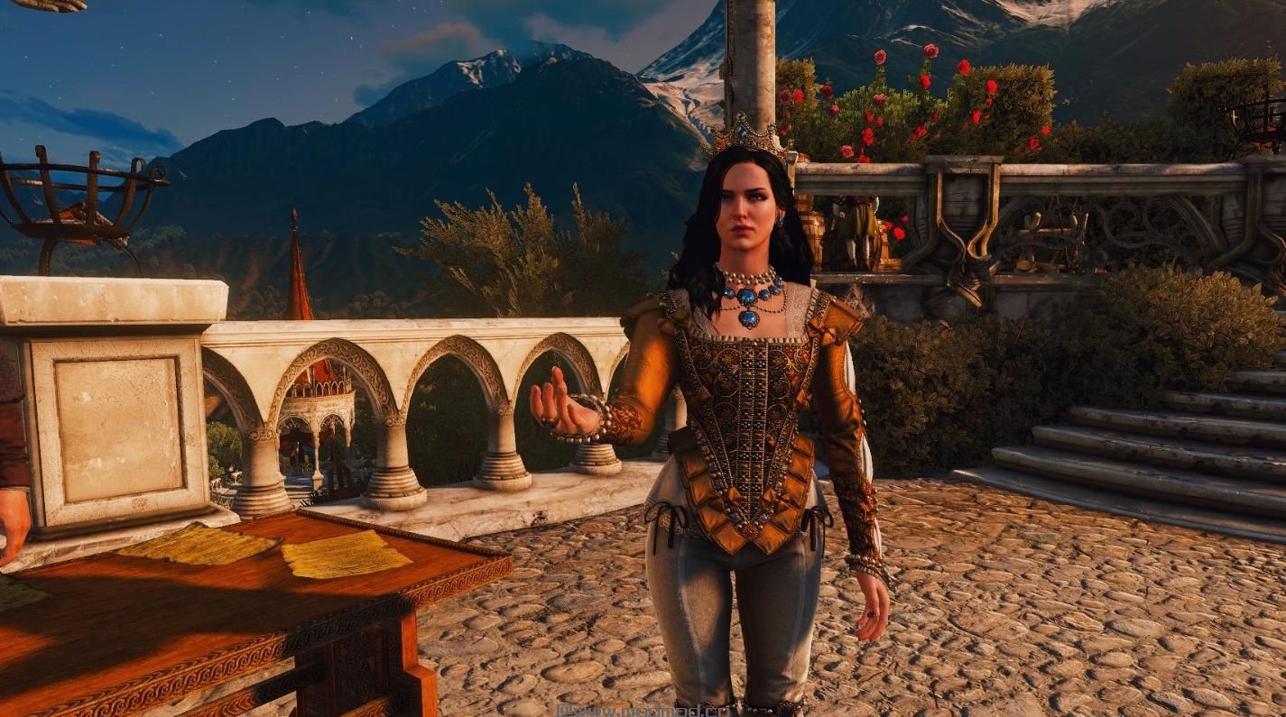 巫师3：狂猎MOD 新的角色互换和礼服