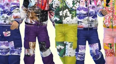 模拟人生4MOD Toddler Pants f 童装