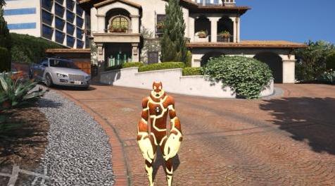 侠盗猎车手5「GTA5」Mod: HEATBLAST-BEN 10 [Add-on]