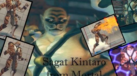 终极街霸4MOD Sagat Kintaro