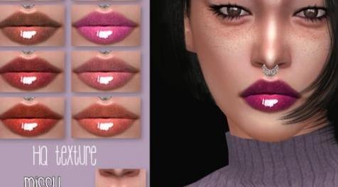 模拟人生4MOD IMF Missy Lipstick N.135 口红