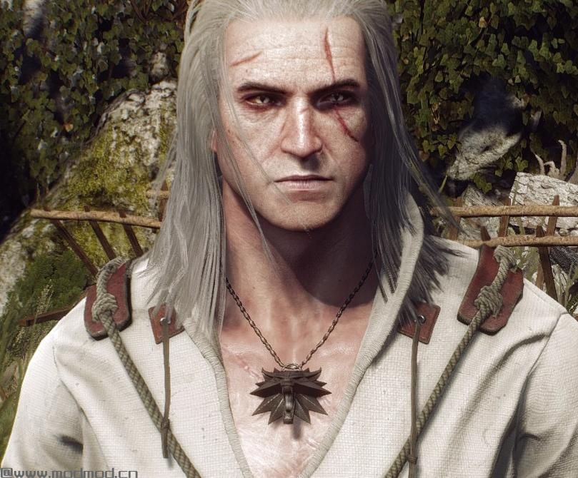 巫师3：狂猎MOD Geralt贴近巫师1的面部处理