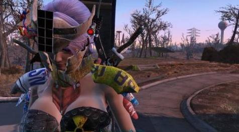 辐射4MOD Korryn Solar Crown Helmet y Cowboy Hat