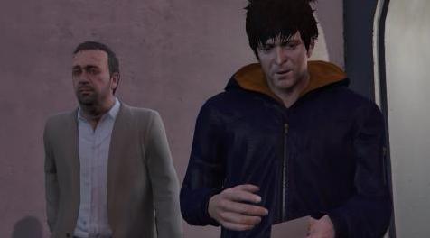 侠盗猎车手5「GTA5」Mod: Leather Hoodie For Michael