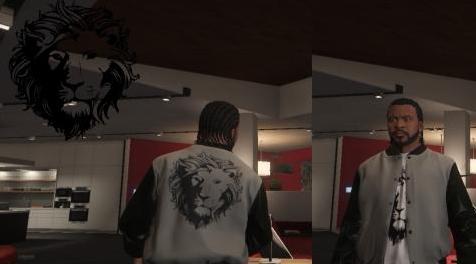 侠盗猎车手5「GTA5」Mod: Versace Versus Jacket 4k [For Franklin] By Pablo007
