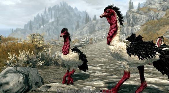 上古卷轴5：重置版MOD 高地鸵鸟MOD