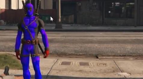 侠盗猎车手5「GTA5」Mod: [Blue] Demon Pool Retextured [Look in description]