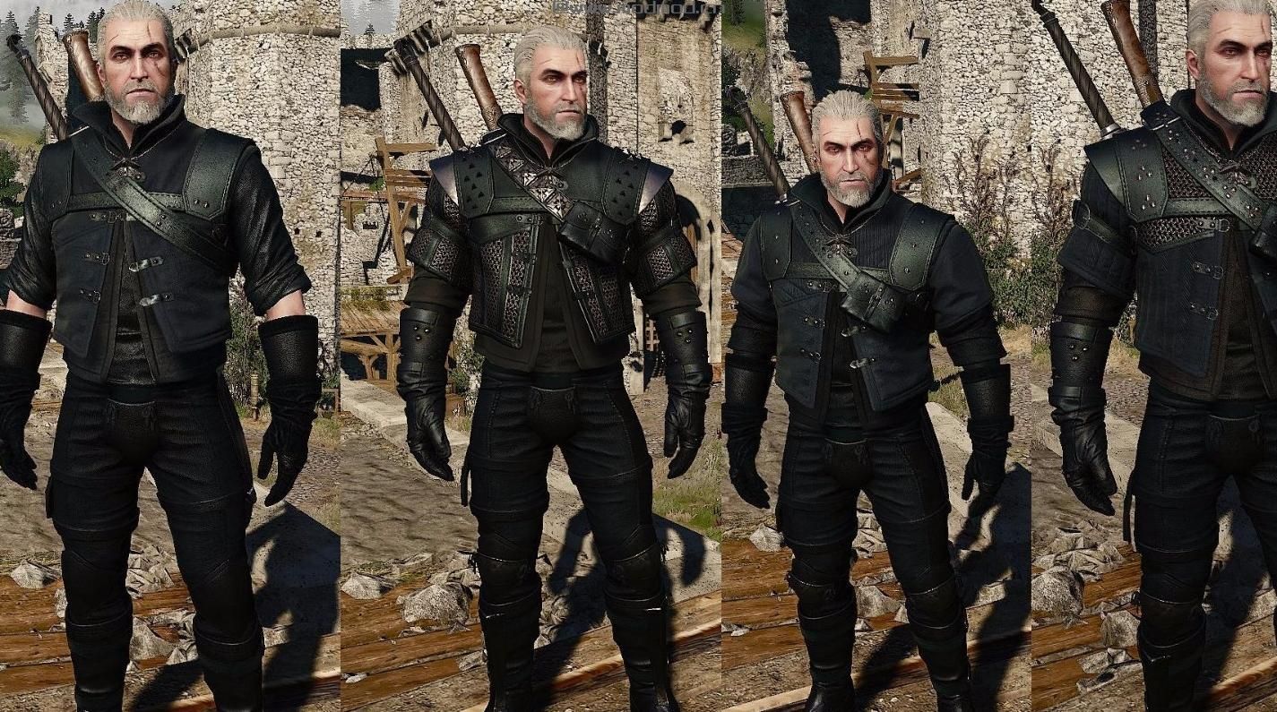 巫师3：狂猎MOD 巫师3狼套重新上色