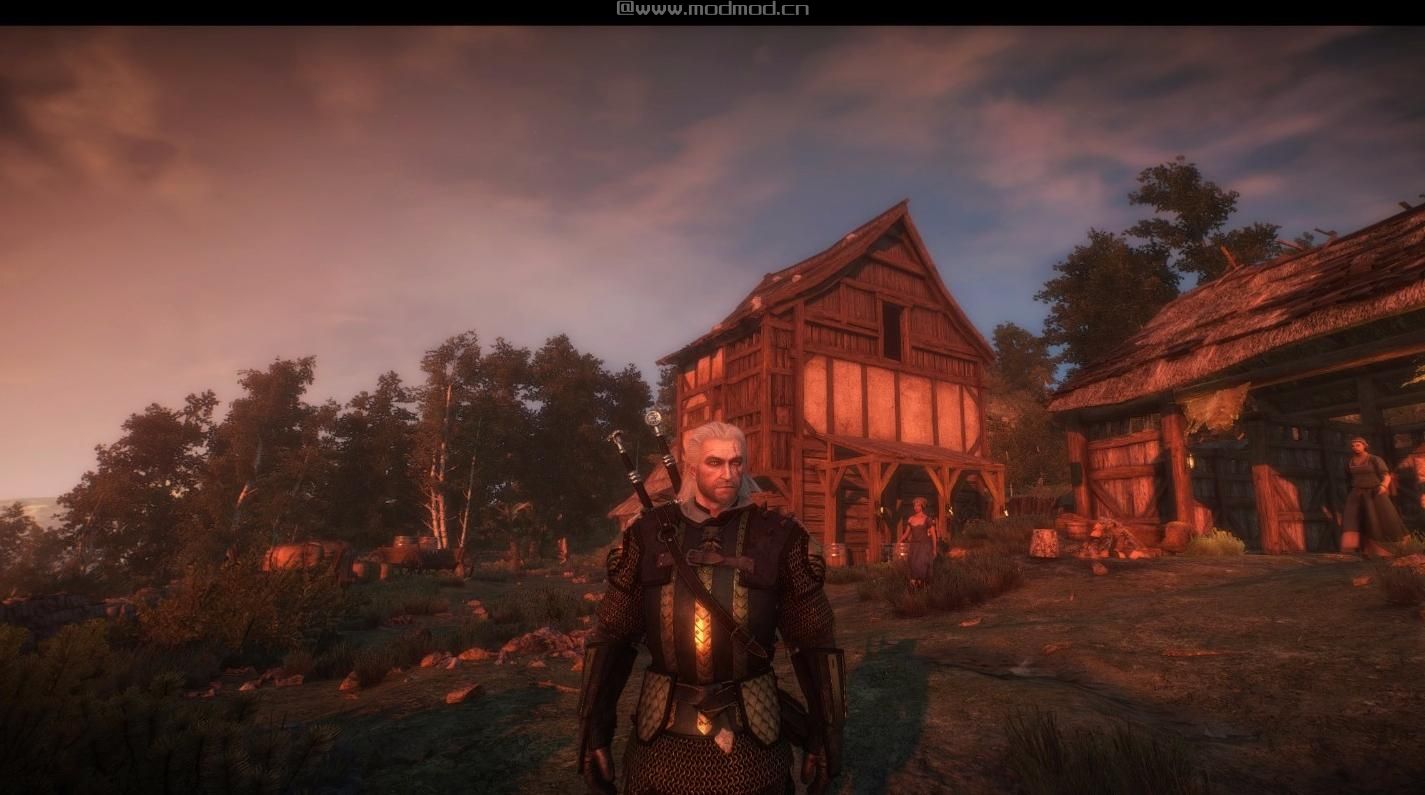 巫师3：狂猎MOD 狮鹫套黄金骑士