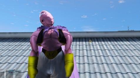 侠盗猎车手5「GTA5」Mod: Majin Buu - Fit Form / Fit Buu (Dragon Ball Super)