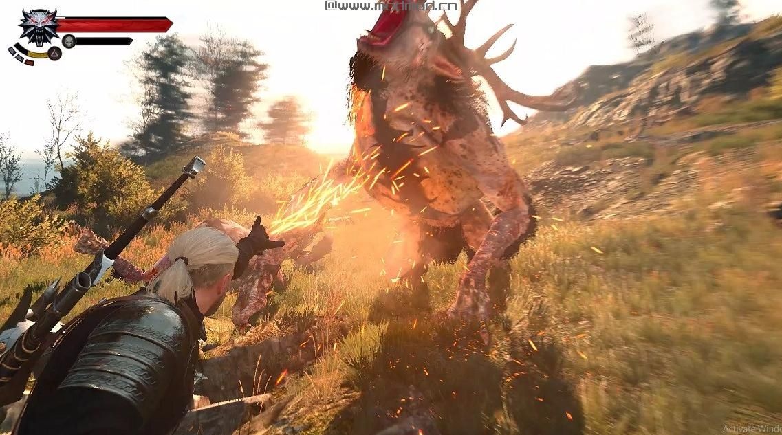 巫师3：狂猎MOD 身临其境的战斗3.0