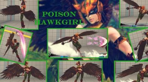 终极街霸4MOD Poinson HawkGirl