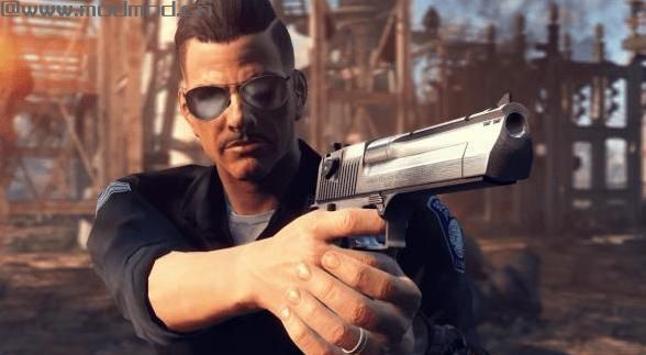 辐射4MOD Fallout Cops Police Uniform辐射警察服装