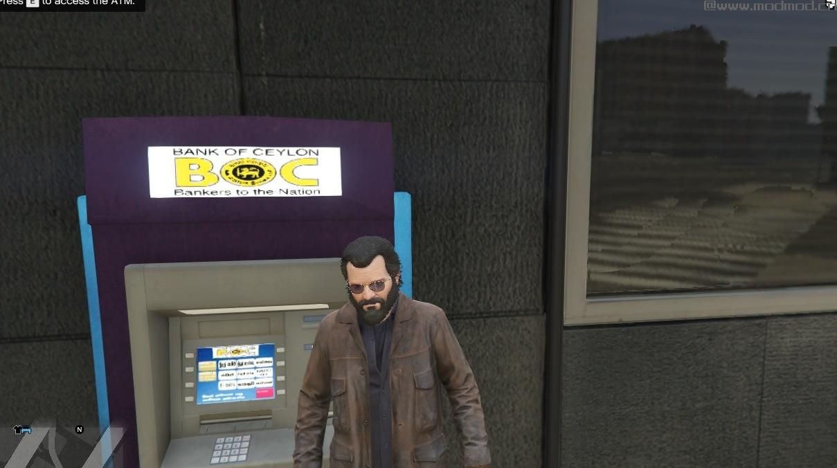 侠盗猎车手5「GTA5」Mod: Sri Lankan ATMs - ලංකා බැංකුවේ ATM යන්ත්&zwj;ර