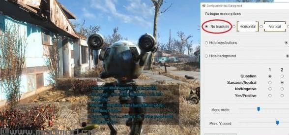 辐射4MOD 更舒适、更经典！你的对话框你做主！可DIY的对话框 0.6