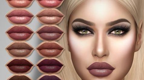 模拟人生4MOD FRS Kelly Lipstick 唇膏