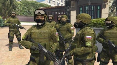 侠盗猎车手5「GTA5」Mod: Russian Armed Forces