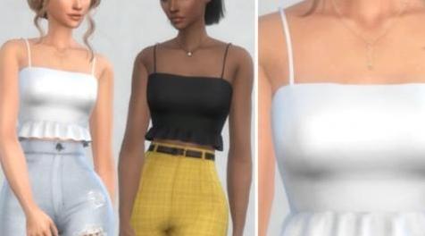 模拟人生4MOD Interlude Top / Christopher067 上衣