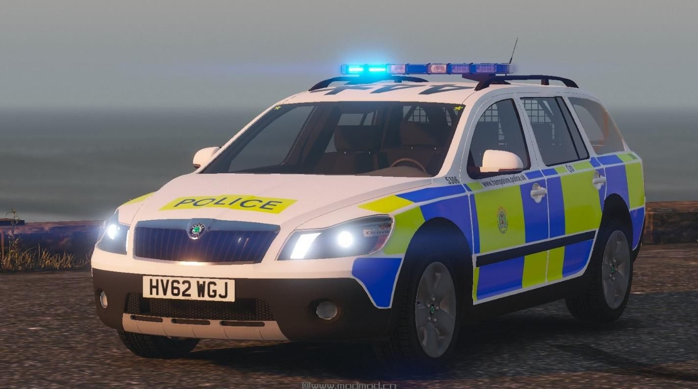 侠盗猎车手5「GTA5」Mod: Hampshire Police Skoda Scout