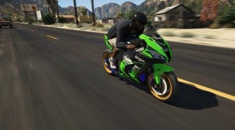 侠盗猎车手5「GTA5」Mod: ZX10R 2017 full titanium Exhaust SC Project Paintjobs