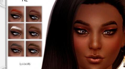 模拟人生4MOD [Suzue] Eyebrows N1 眉毛