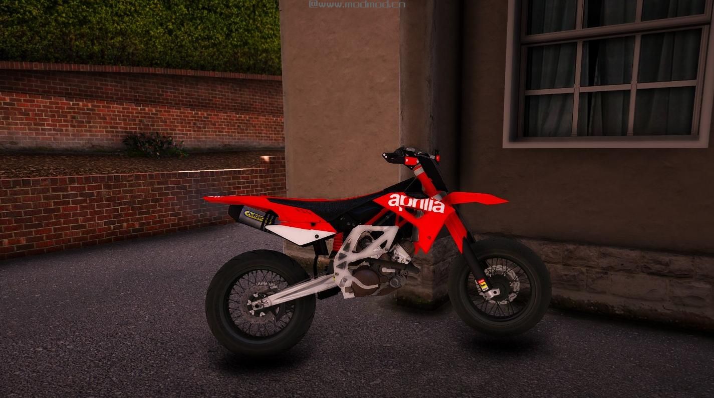 侠盗猎车手5「GTA5」Mod: 2015 Aprilia MXV 450 - Supermoto   1.0