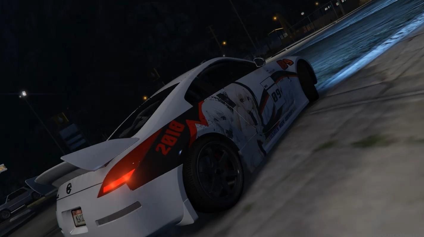 侠盗猎车手5「GTA5」Mod: Itasha 350z Illyasviel von Einzbern [4K]