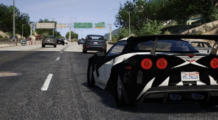 侠盗猎车手5「GTA5」Mod: Chevrolet Corvette CROSS (Replace)