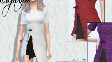 模拟人生4MOD CC.Cnt - 009 裙子