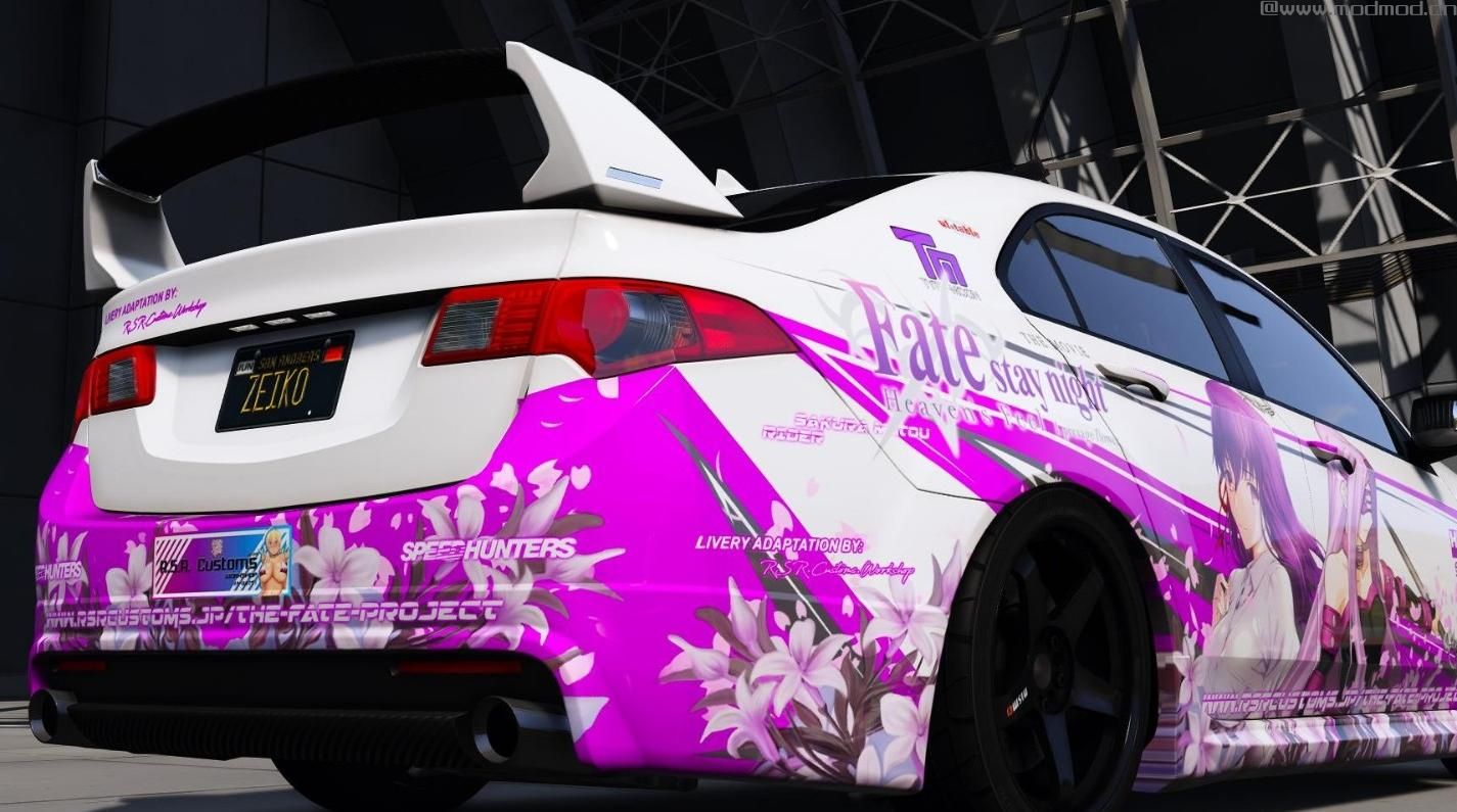 侠盗猎车手5「GTA5」Mod: Heaven’s Feel Honda Accord itasha