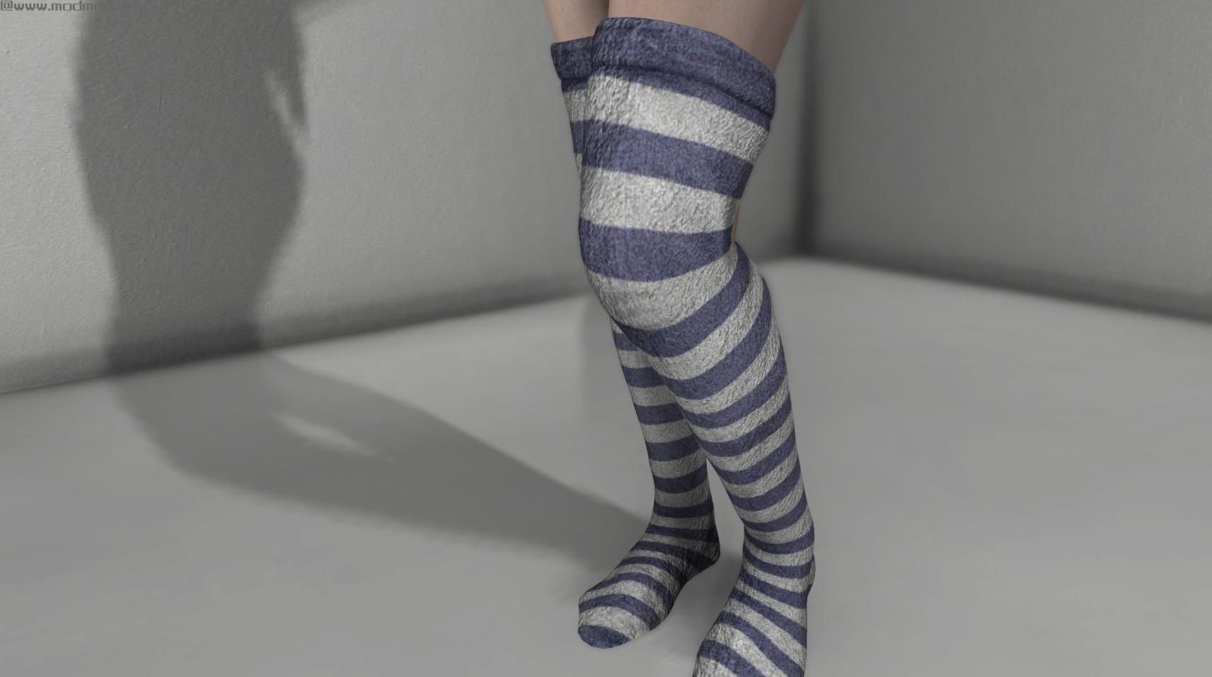 上古卷轴5：重置版MOD Osare Knee Socks第二届CBBE SE Bodyslide