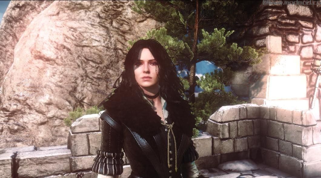 巫师3：狂猎MOD Yennefer概念发型