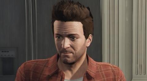 侠盗猎车手5「GTA5」Mod: New Hair & Hat For Michael