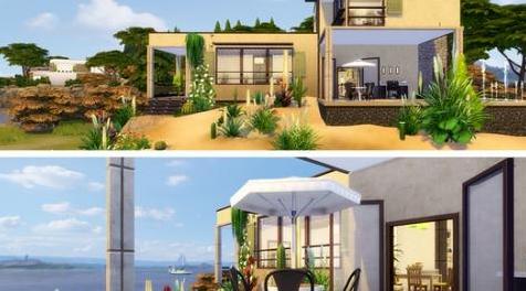 模拟人生4MOD Sand 房子