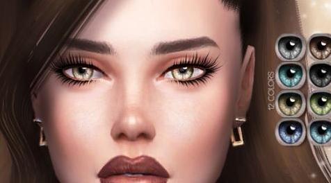 模拟人生4MOD Eyecolors BES04 眼睛
