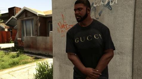 侠盗猎车手5「GTA5」Mod: Gucci Shirt