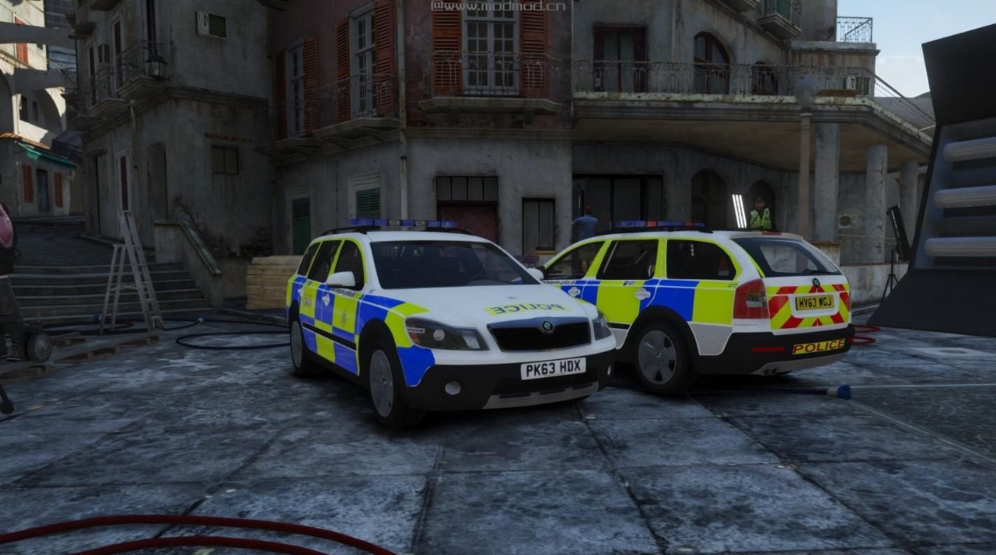 侠盗猎车手5「GTA5」Mod: Hampshire Constabulary 2013 Skoda Scout