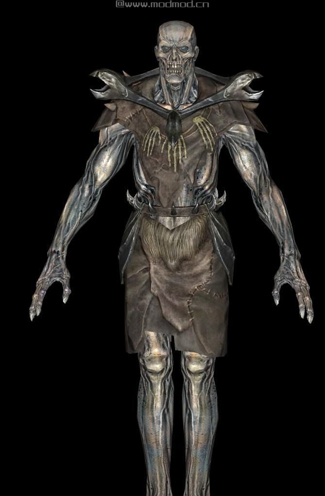 上古卷轴5：重置版MOD Solstheim的Cannibal Draugr（血月生物恢复项目）