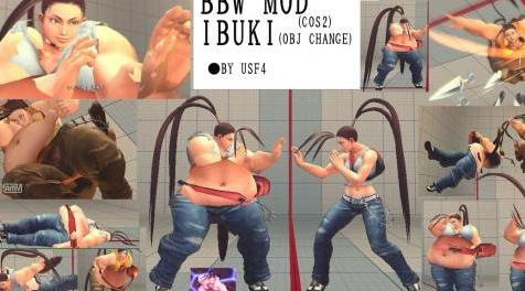 终极街霸4MOD BBW MOD IBUKI