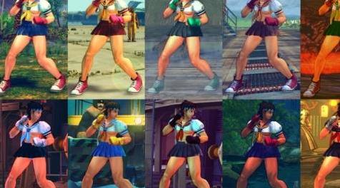终极街霸4MOD  Hot Sakura（2）